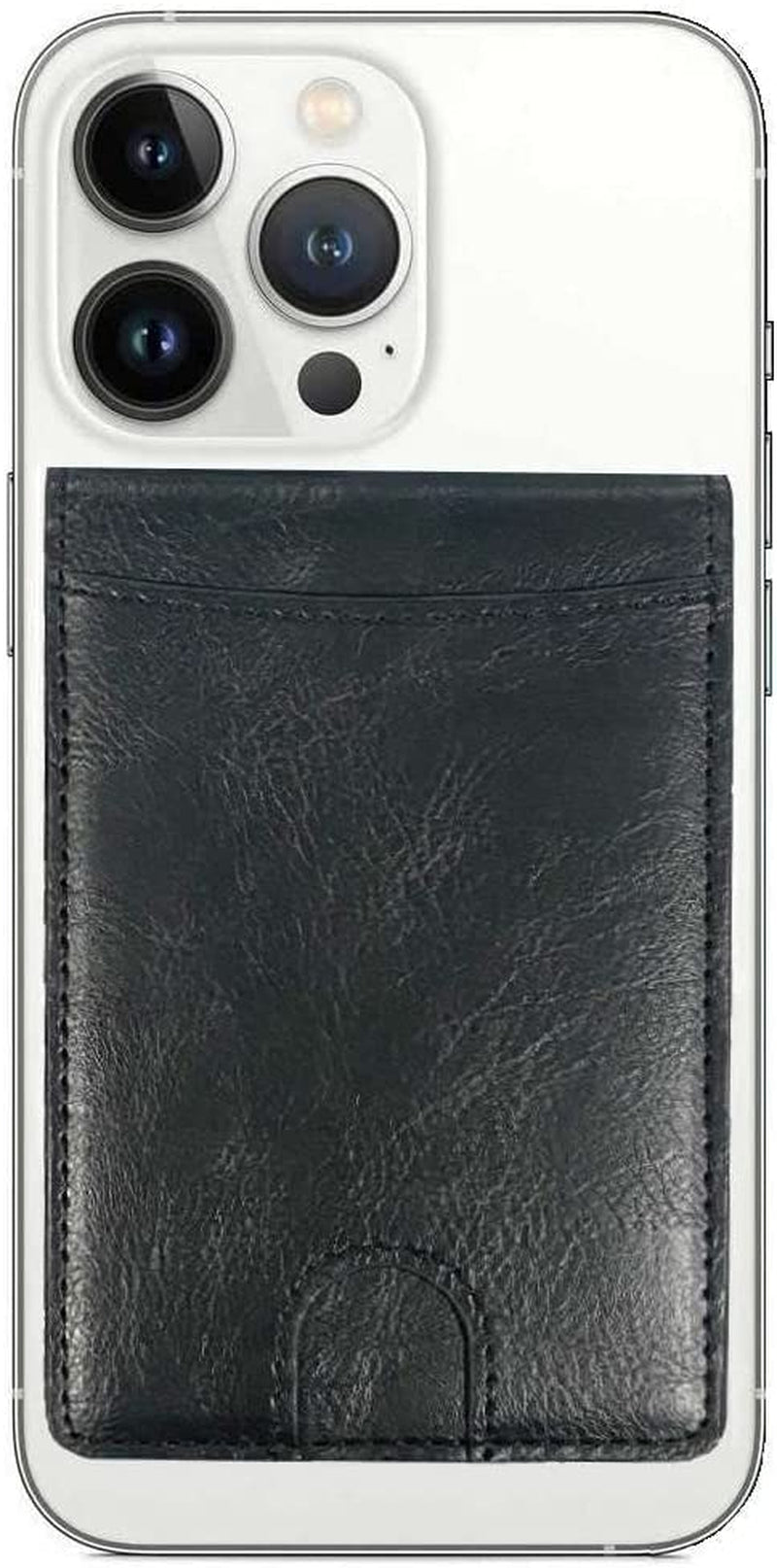 Tahamus Magnetic Adjustable Stand Wallet, 5 Credit Card Holder with Magsafe Walet for Apple Iphone 14 Pro Max/14 Plus/14 Pro/14/13 Pro Max/13 Pro/13/12 Pro Max/12/12 Pro, (Black)  Tahamus   