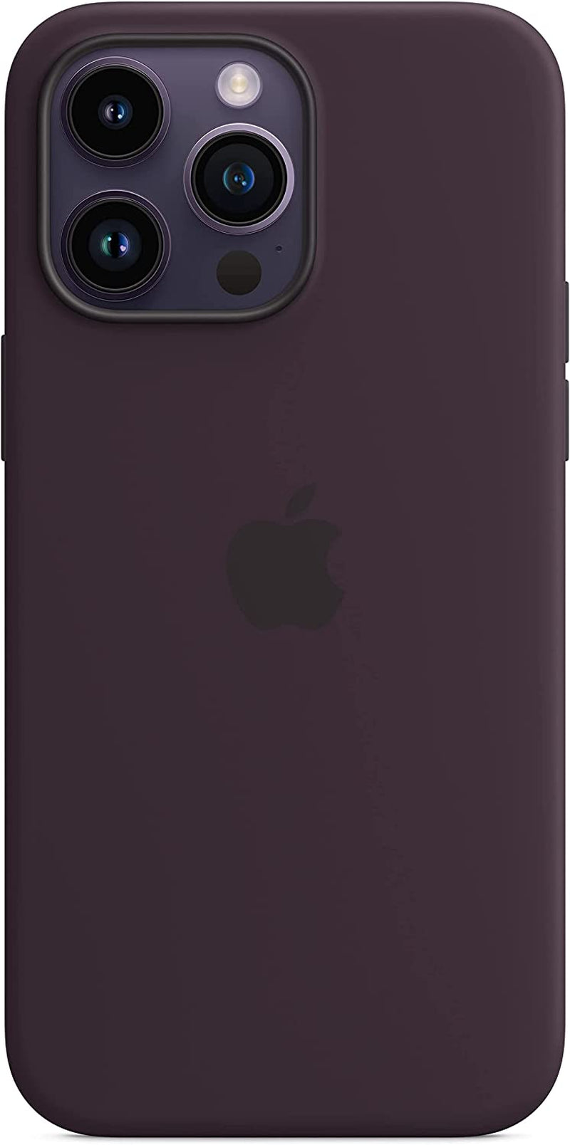 Apple Iphone 14 Pro Max Silicone Case with Magsafe - Midnight  Apple Elderberry  