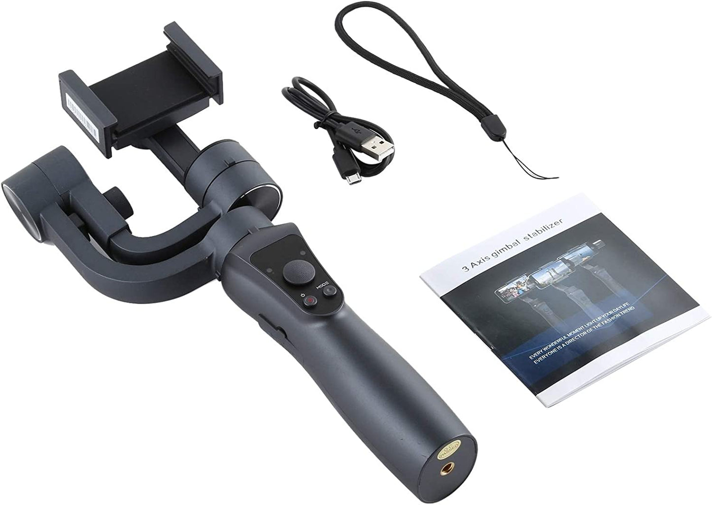HUIFANGBU S5 Three-Axis Handheld Gimbal Mobile Phone Smart Anti-Shake Camera Panoramic Stabilizer  HUIFANGBU   