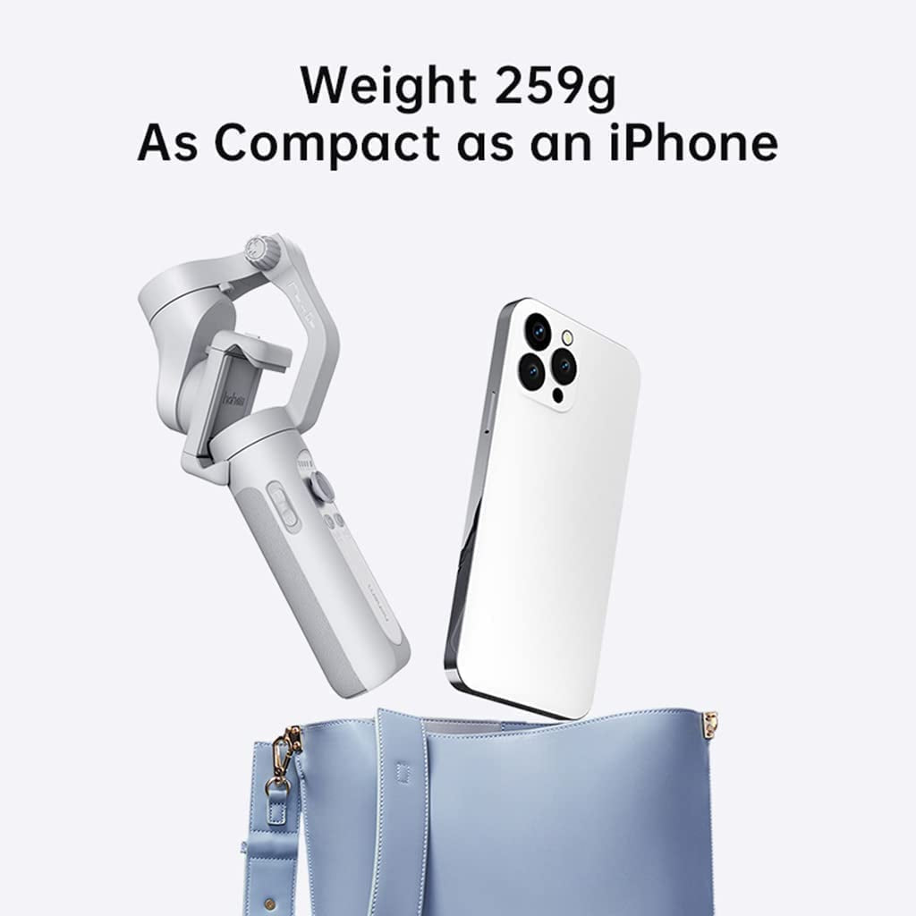 Hohem Isteady XE Kit Gimbal Stabilizer for Smartphone 3-Axis Cell Phone Handheld Gimbal with Fill Light,Stabilizer for Iphone&Android Lightweight Youtuber Vlogging Live Stream  hohem   