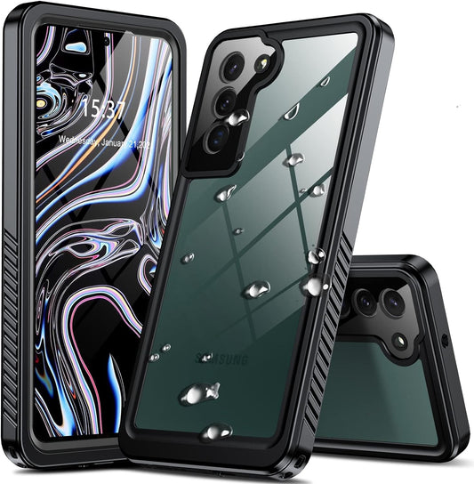 Joytra for Samsung Galaxy S22+ plus Case,S22 plus Case with Screen Protector,Ip68 Waterproof Shockproof Dirtproof Sandproof Full Body Heavy Duty Protective Case for S22 plus 5G 6.6 Inches (Black)  Joytra   