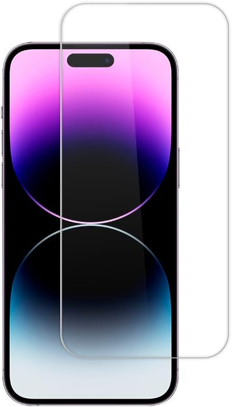 Glass Screen Protector [2 Pack] for Iphone 14 Pro Max Display Tempered Glass, Sensor Protection, Dynamic Island Compatible, Case Friendly [9H Hardness] - HD  Glass Screen Protector   