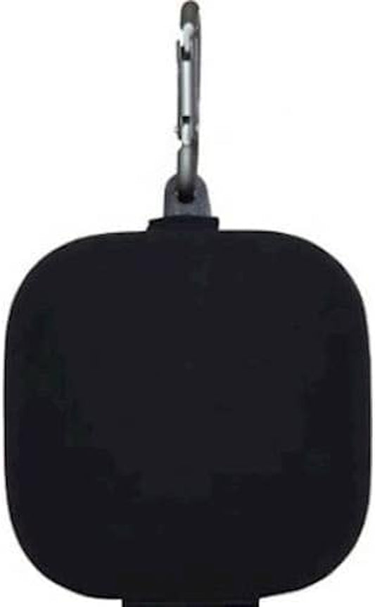 Saharacase Silicone Protective Case for Beats by Dr. Dre Powerbeats Pro with Carabiner Clip Rugged Protection Antislip Grip Easy Carrying Slim (Black)  ZERODAMAGE SAHARA CASE   