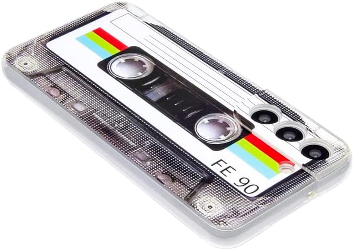 Fateamll Case for Galaxy S22, Shockproof Scratchproof with TPU Soft Bumper Retro Cassette Tape Case Compatible with Samsung Galaxy S22  FAteam   