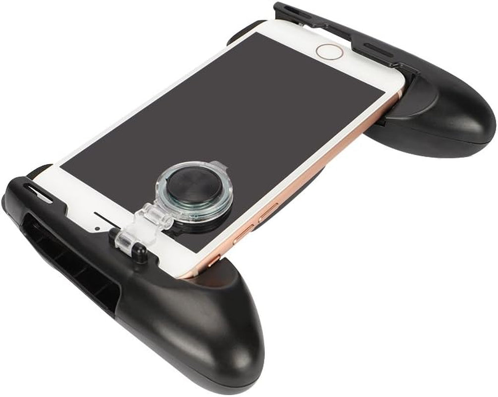 NBHOLDER Mobile PUBG Joystick Controller Grip Case for Smartphones, Mobile Phone Gaming Grip with Joystick, Controller Holder Stand Joypad with Ergonomic Design (Black)  NBHOLDER   