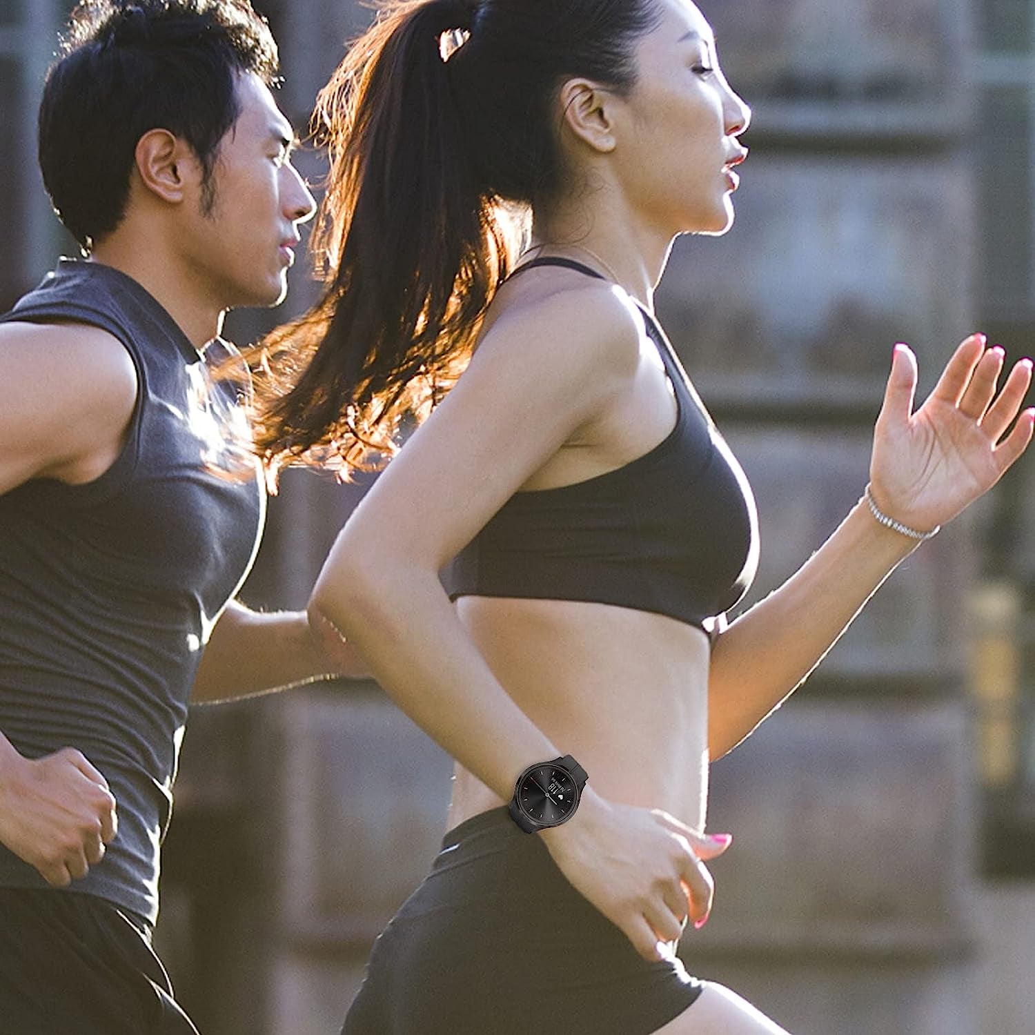 Mackpoimer Magnetic Bands for Garmin Venu/Vivoactive 3 Watch Band, 20Mm Silicone Wristband with Adjustable Magnetic Folding Buckle for Garmin Venu Sq, Vivoactive 3 Music, Forerunner 645/245 Music  MAKCPOIMER   