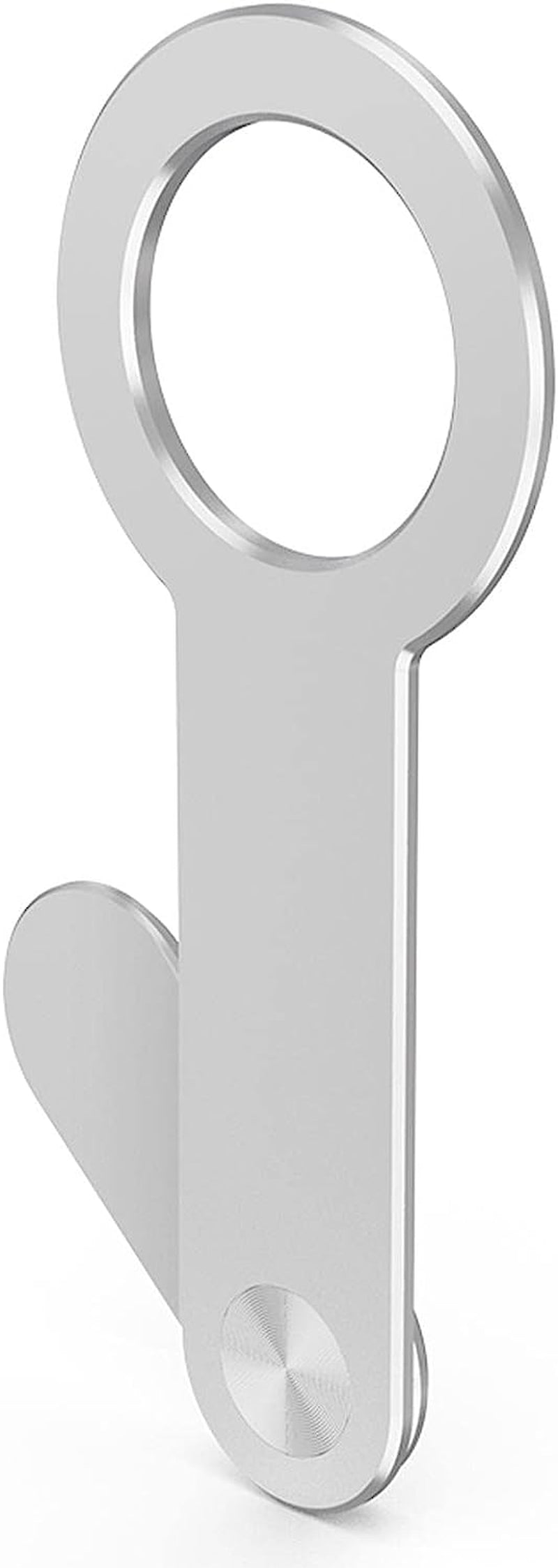 MIMINU Phone Holder for Laptop - Adjustable Magnetic Phone Mount Laptop,Lap Screen Side Phone Holder Extender Attach to Computer Monitor for Universal Smartphone  MIMINU 2 Pcs Section A-Silver  