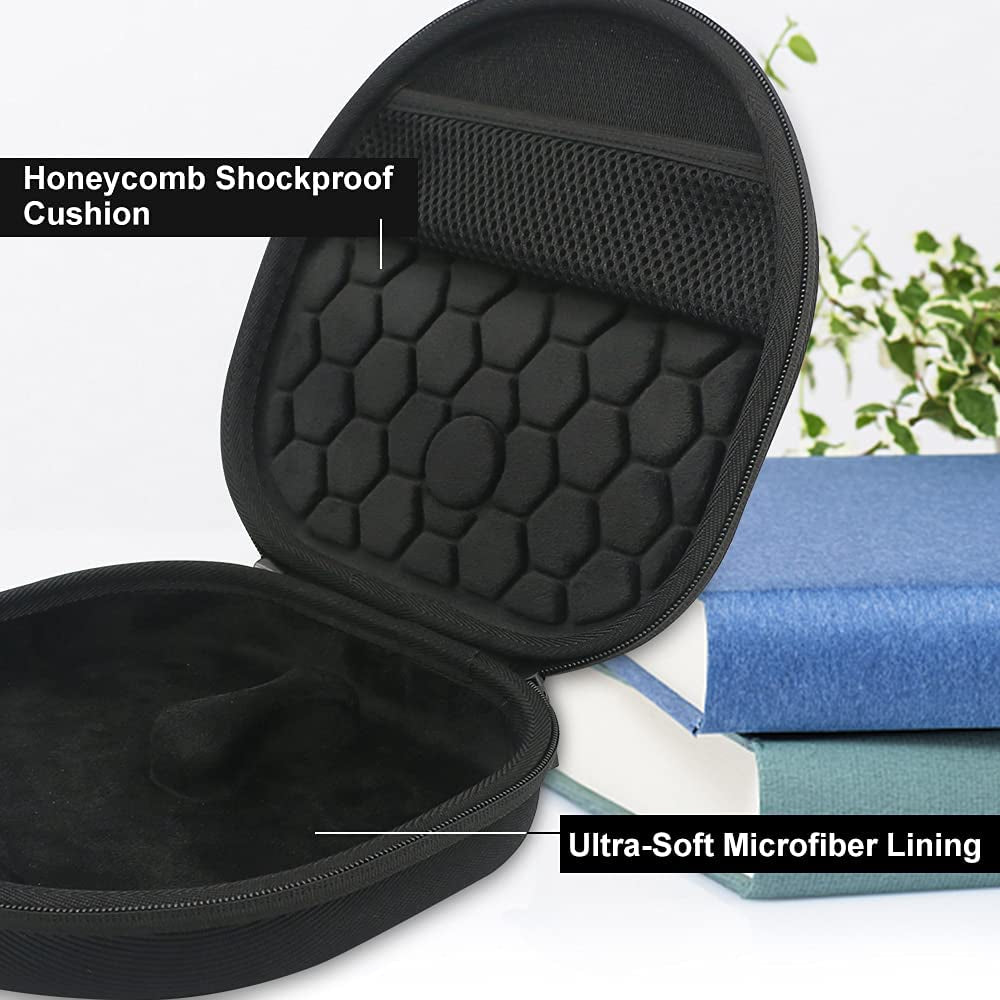 Premium Airpods Max Case with Sleep Mode, Upgraded Smart Case for Airpods Max, Organizer Travel Carrying Case for Headphones  SOH Mingying   