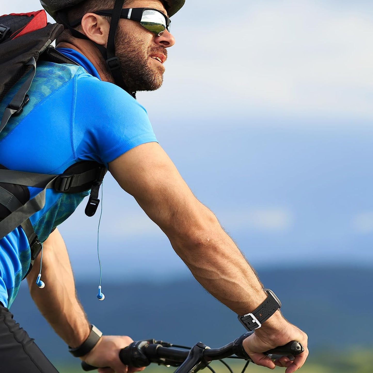 YAXIN 2 Pack Sport Band Compatible for Apple Watch Ultra Band 49Mm 45Mm 44Mm 42Mm Men, Soft Silicone Wristband Replacement Strap for Apple Watch Band Ultra Iwatch Series 8/7/SE/6/5/4/3  YAXIN   