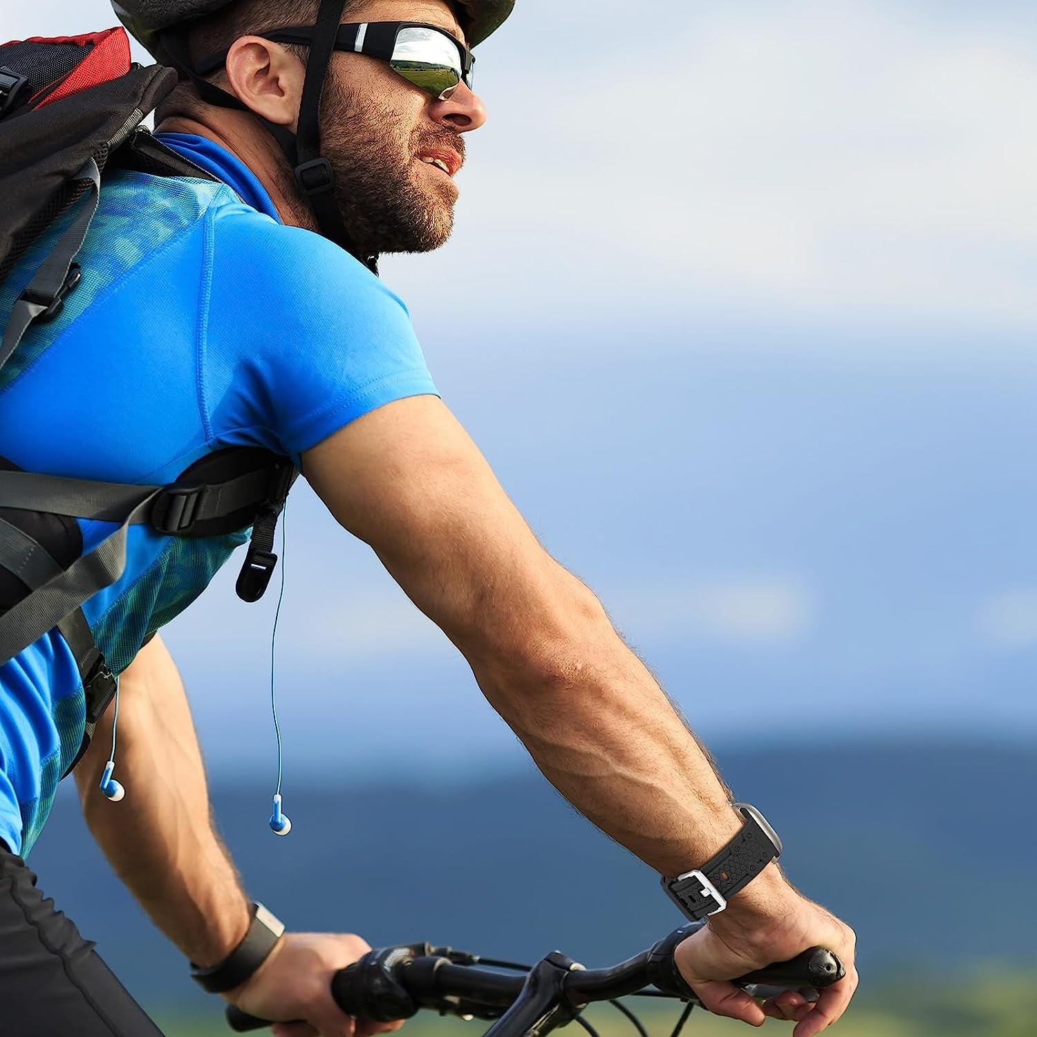 YAXIN 2 Pack Sport Band Compatible for Apple Watch Ultra Band 49Mm 45Mm 44Mm 42Mm Men, Soft Silicone Wristband Replacement Strap for Apple Watch Band Ultra Iwatch Series 8/7/SE/6/5/4/3  YAXIN   