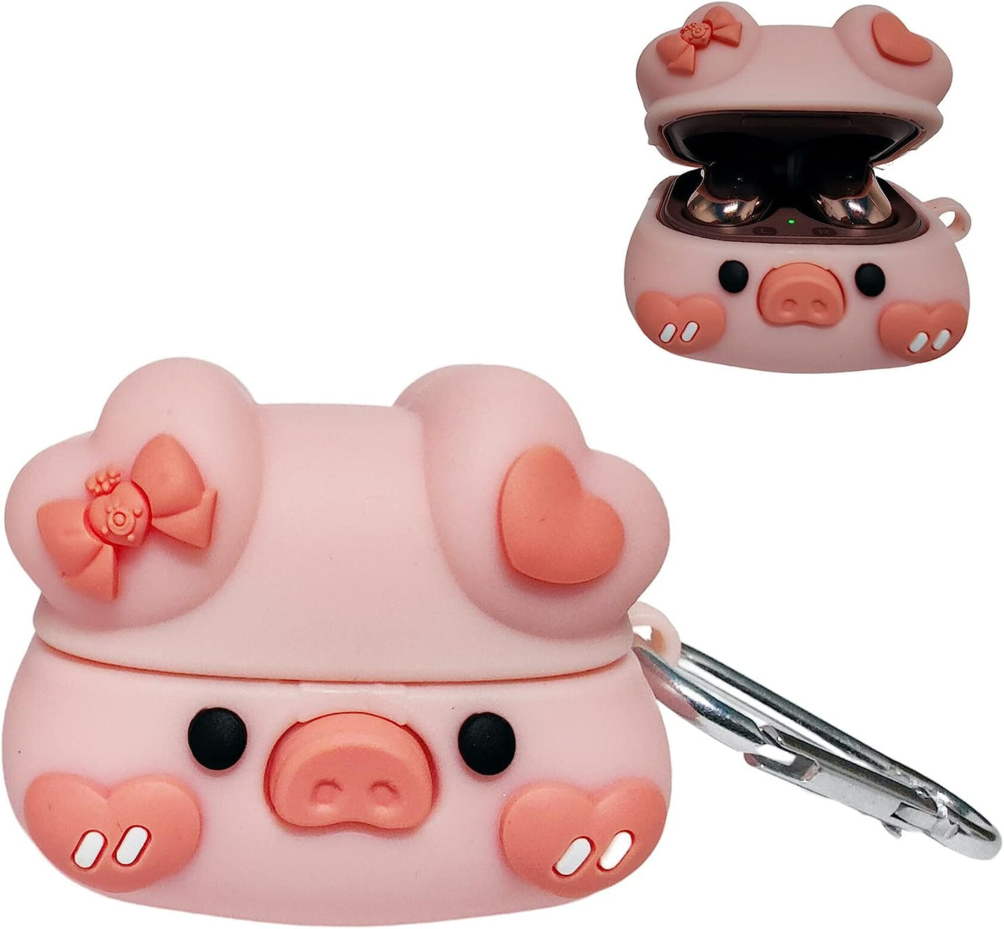 CASEVERSE Case for Samsung Galaxy Buds2 Pro/Galaxy Buds 2/Galaxy Buds Live/Galaxy Buds Pro, Cute Silicone Anime Charging Protection Cover with Keychain  CASEVERSE   