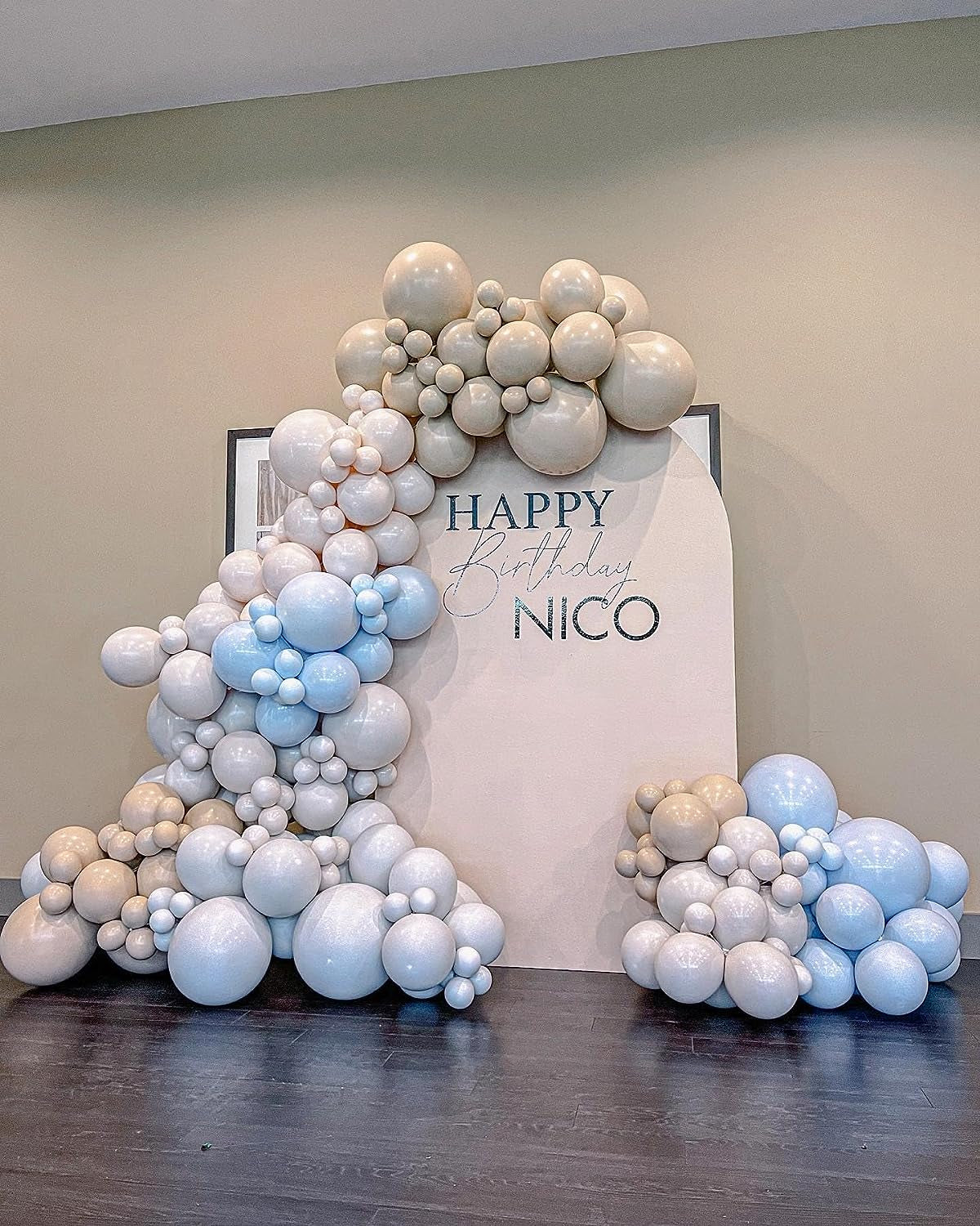 Boho Balloon Garland Arch Kit 147Pcs Blush Pastel Pink Balloon Garland Double Stuffed Dusty Rose Balloon Garland Chrome Rose Gold Balloons for Birthday Baby Shower Bridal Wedding Party Decorations  Lattua 120Pcs  