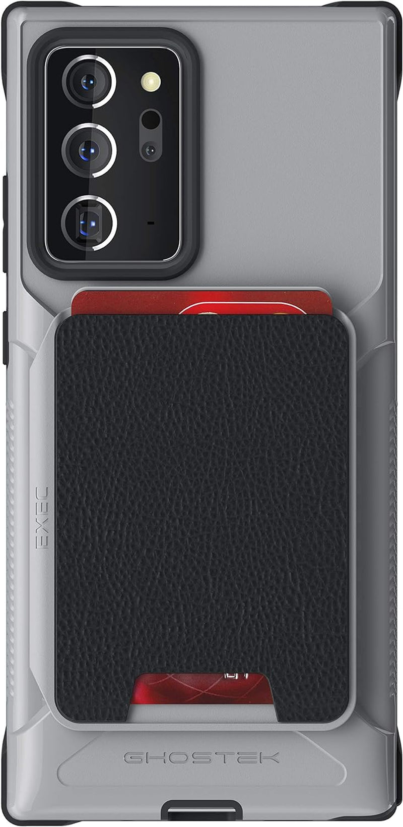 Ghostek Exec Note 20 Ultra Wallet Case - Pink Leather Card Holder & Magnetic Car Mount Compatible (6.9 Inch, 5G)  Ghostek Gray Note 20 Ultra 