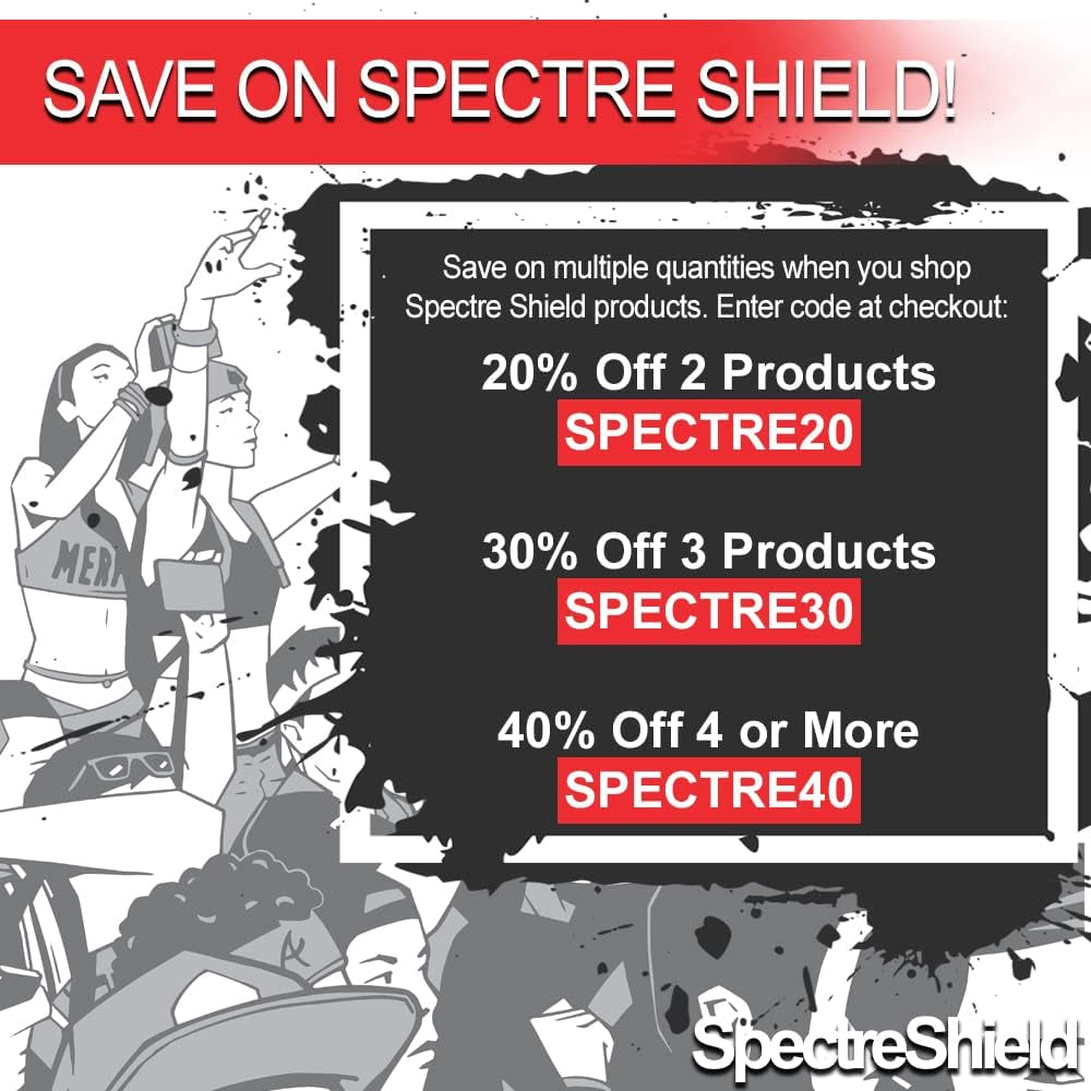 Spectre Shield (2-Pack Screen Protector for LG G8 Thinq (6.1" Inch) Screen Protector Case Friendly Accessories Flexible Full Coverage Clear TPU Film  Spectre Shield   