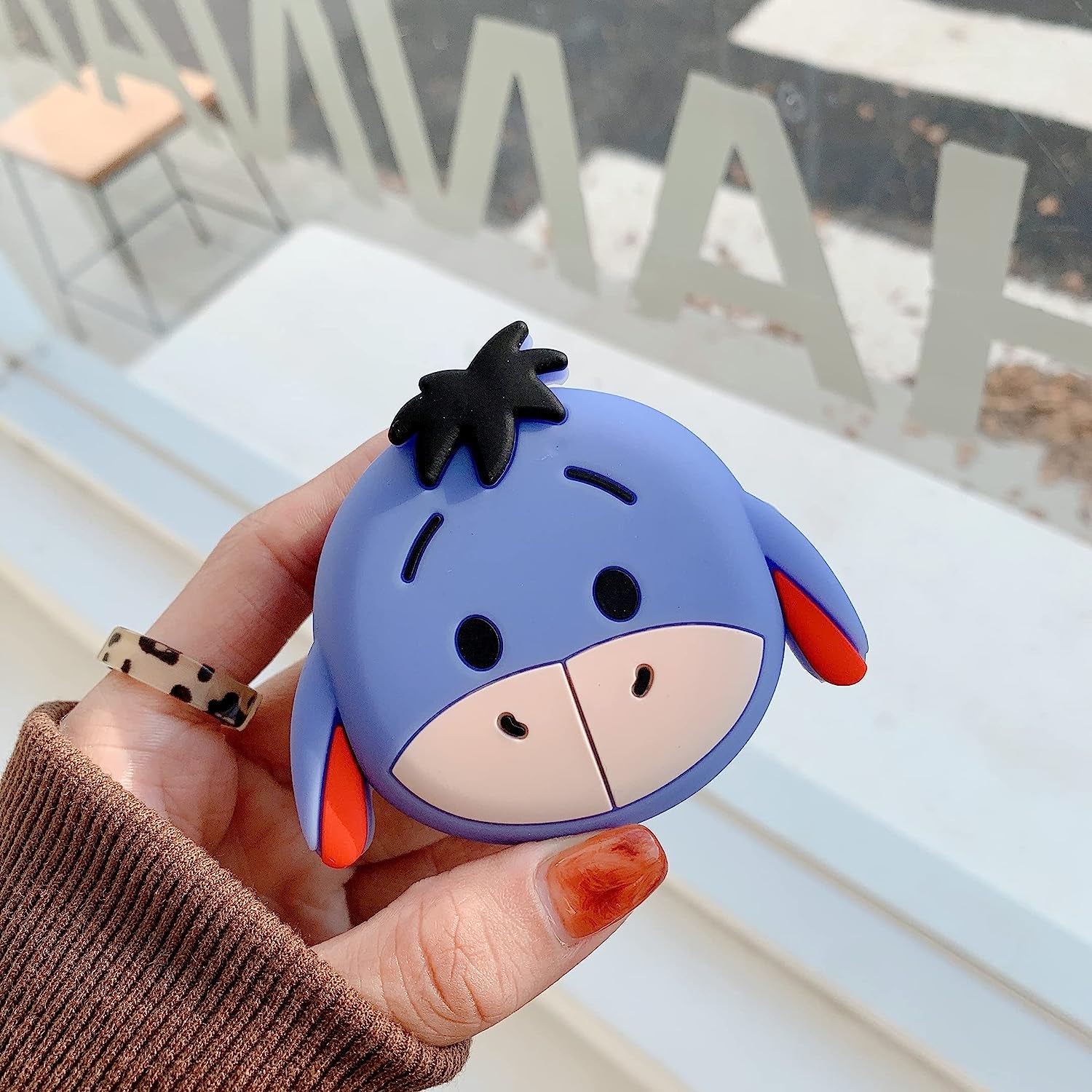 Case Compatible with Samsung Galaxy Buds 2 Case (2021)/ Galaxy Buds Pro (2021)/Galaxy Buds Live (2020)/Buds2 Pro Case (2022), Cartoon Anime Silicone Protective Cute Cover for Women Smart Donkey  KIRDEIVY   