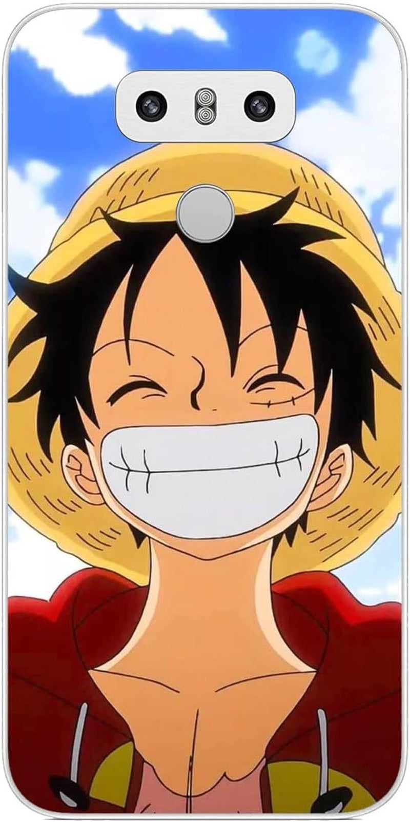 Compatible with LG G6 | LG G6+ | LG G6 plus Case One Z with Piece 839 Ultra-Thin Transparent Soft Phone Case  Tongstar One Z With Piece Luffy 871  