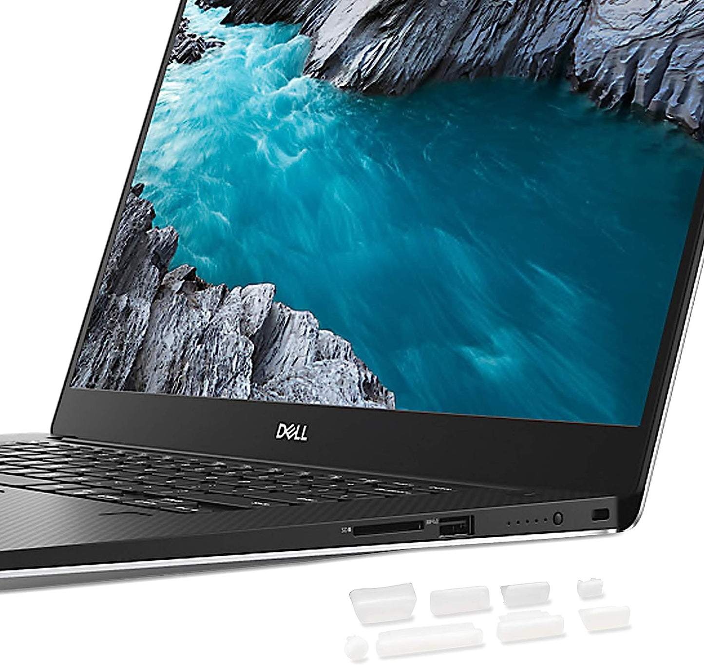 Portplugs - Dust Plugs for PC Laptops (13 Piece Set) - Protect Computer Ports from Dirt, Dust, and Splashes (Black)  PortPlugs Clear  