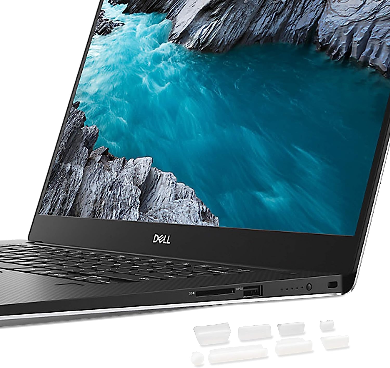 Portplugs - Dust Plugs for PC Laptops (13 Piece Set) - Protect Computer Ports from Dirt, Dust, and Splashes (Black)  PortPlugs Clear  