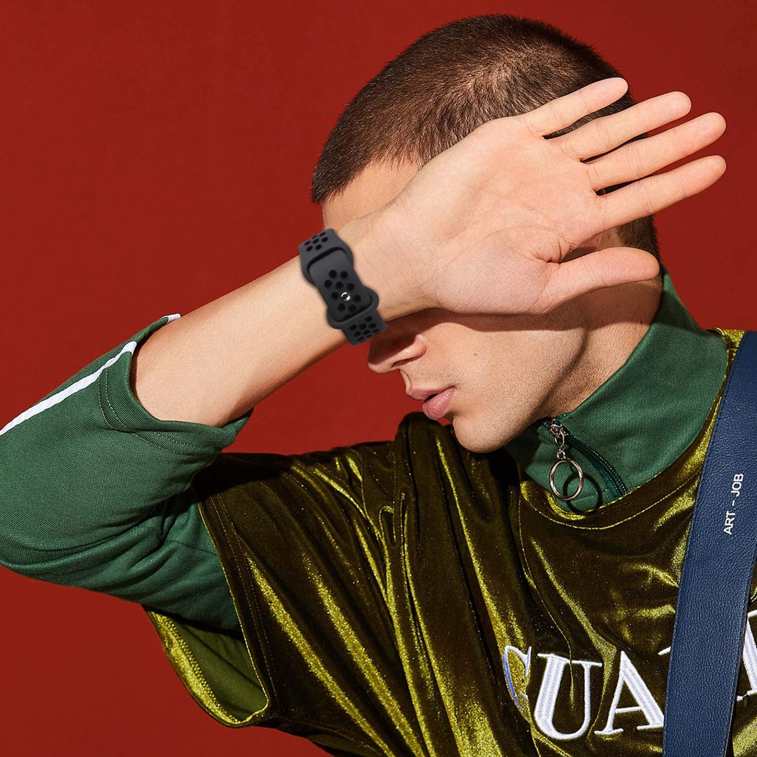 SVISVIPA Sport Bands Compatible for Apple Watch Bands 49Mm 45Mm 44Mm 42Mm 41Mm 40Mm 38Mm,Breathable Soft Silicone Sport Women Men Replacement Strap Compatible with Iwatch Ultra & SE & Series 8/7/6/5/4/3/2/1  SVISVIPA   