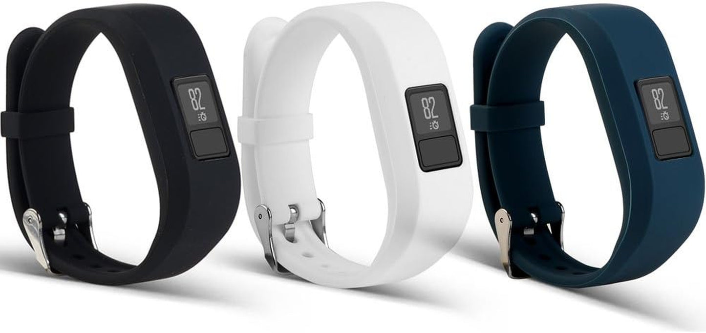 Band for Garmin Vivofit 3/JR/JR.2, Soft Silicon Bracelet Strap Replacement Bands for Garmin Vivofit Jr/Vivofit Jr.2/Vivofit 3(No Tracker)  AUTRUN Style A:3Pcs,003  