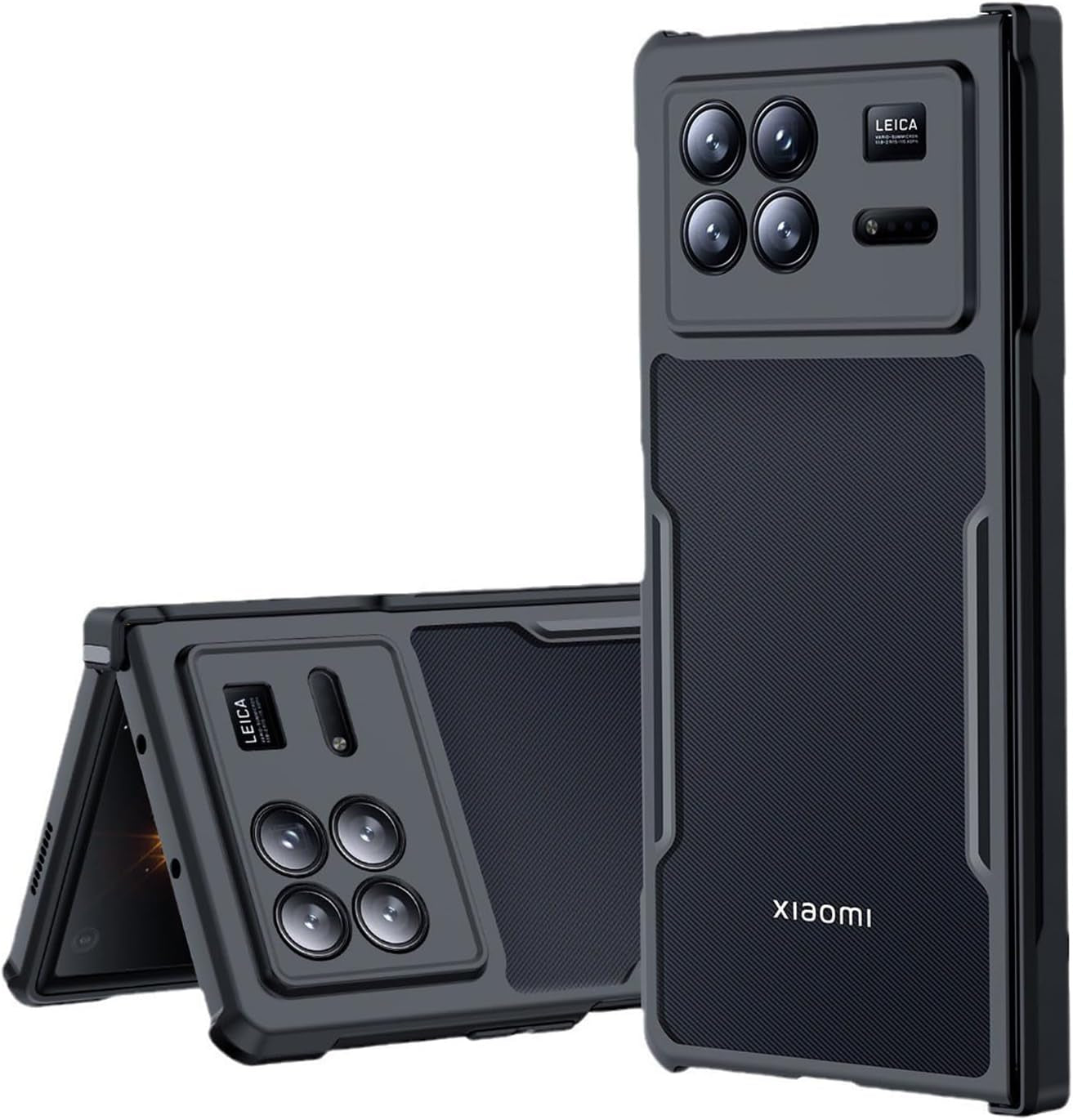 Ltezixal Case Compatible with Xiaomi Mix Fold 3, [Droproof] [Sweat-Proof] [Fingerprint-Proof] Shockproof Protective Phone Case Fits Xiaomi Mix Fold 3,Black  Ltezixal   