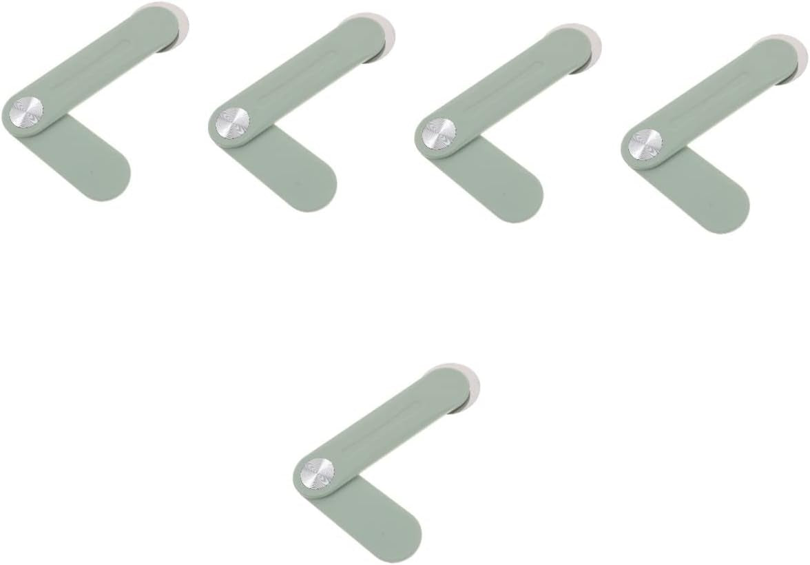 SOLUSTRE 4Pcs Expand Mobile Phone Bracket Portable Monitor Stand Magnetic Phone Mount Notebook Stand Phone Side Mount Clip Computer Side Mount Clip Laptop Side Mount Phone Holder Desk Abs  SOLUSTRE 12X3cmx5pcs  