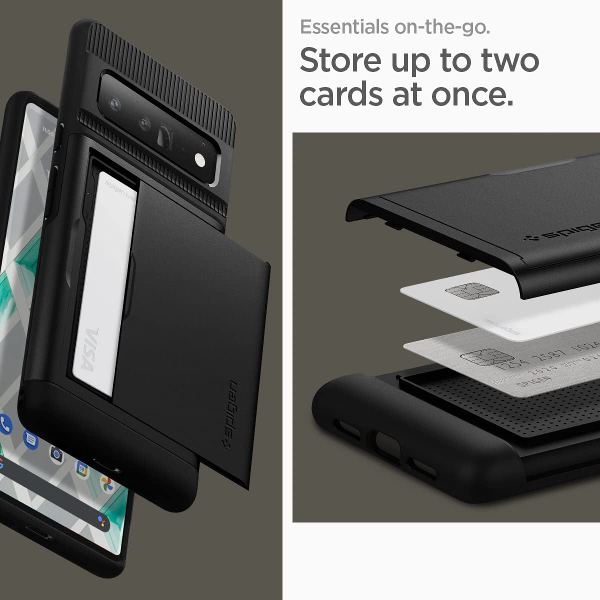 Spigen Slim Armor CS Designed for Google Pixel 6 Pro Case (2021) - Black  Spigen   