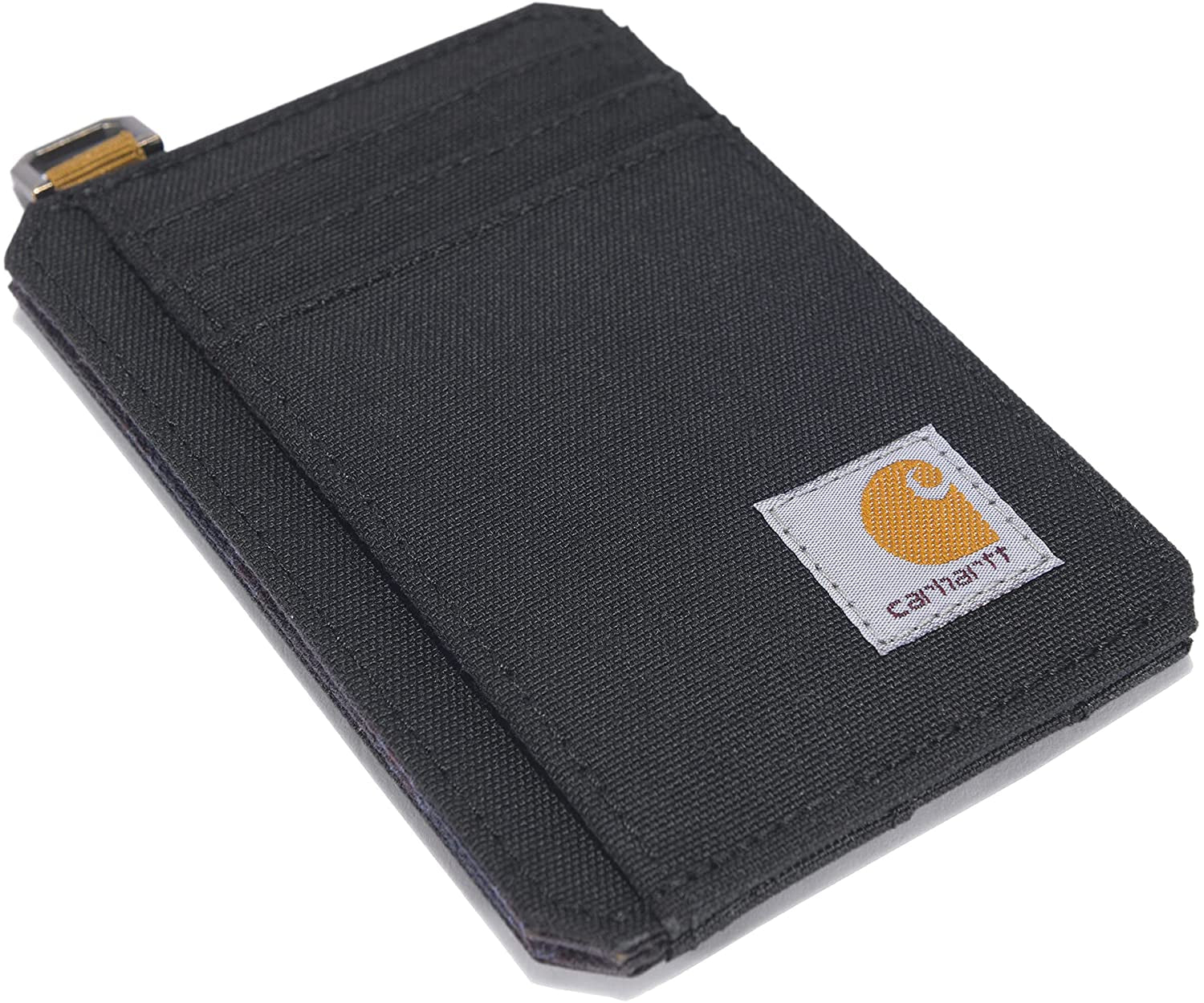 Carhartt Front Pocket Wallets, Durable Canvas or Leather Wallet with & without Money Clip  Carhartt   