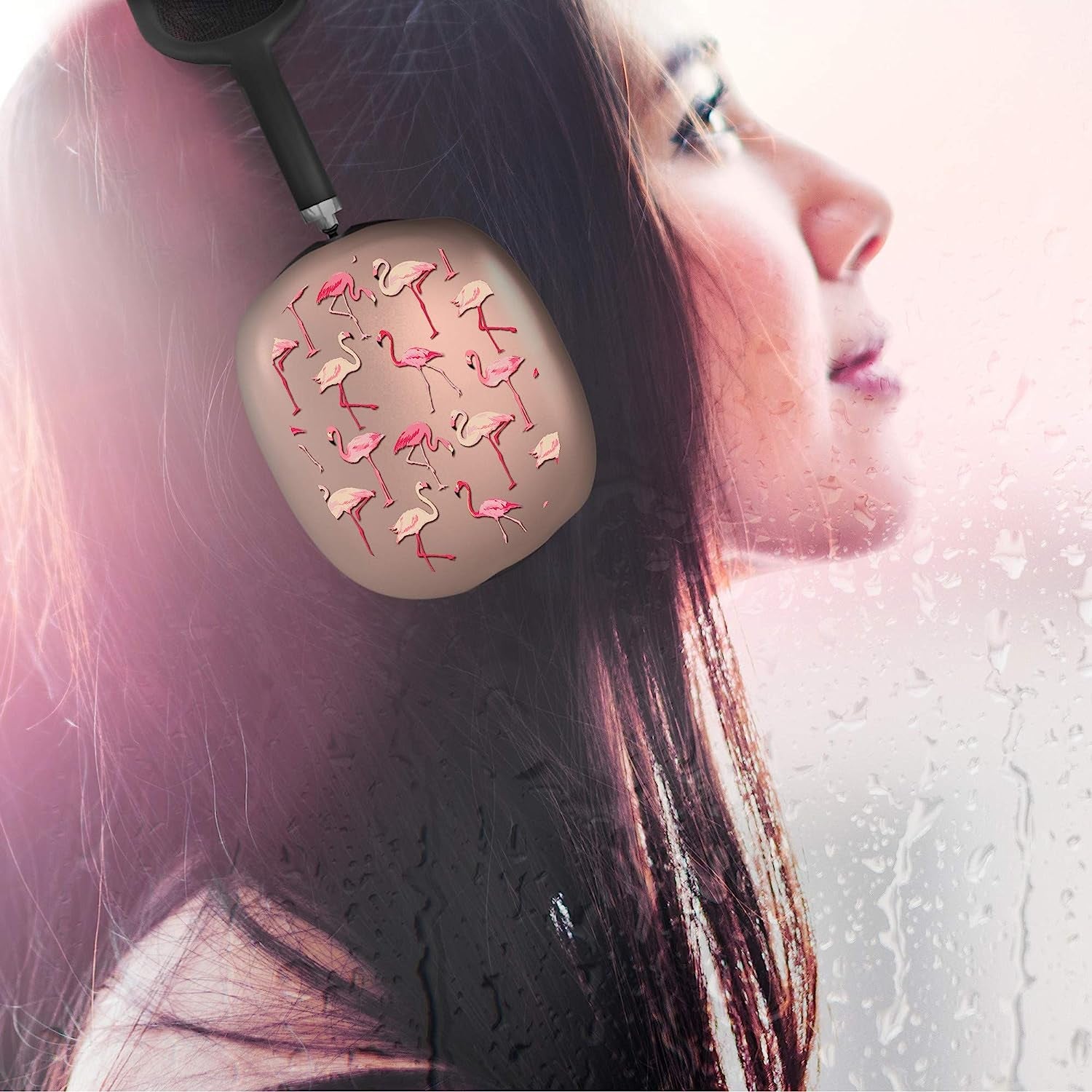 Pimpcase Compatible with Airpods Max Case Cover Headphone Flamingo  PimpCase   