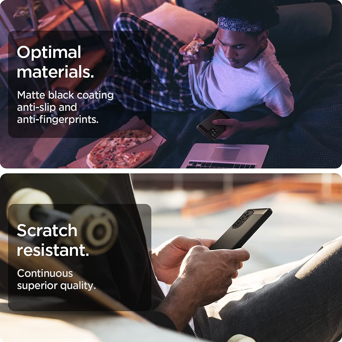 Spigen Rugged Armor Designed for Galaxy A53 5G Case (2022) - Matte Black  Spigen   