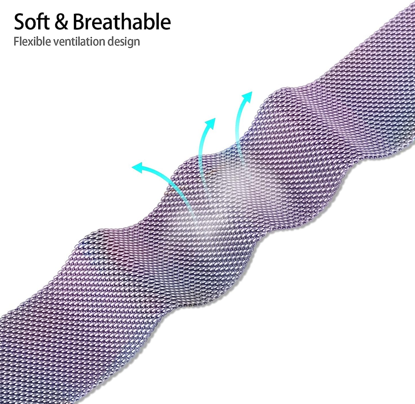 Wanme Bands for Garmin Venu / Vivoactive 3 Watch Band, 20Mm Metal Wristband Strap for Garmin Venu Sq, Vivoactive 3 Music, Forerunner 645 / 245 Music, Samsung Galaxy Watch 4 Band  Wanme   