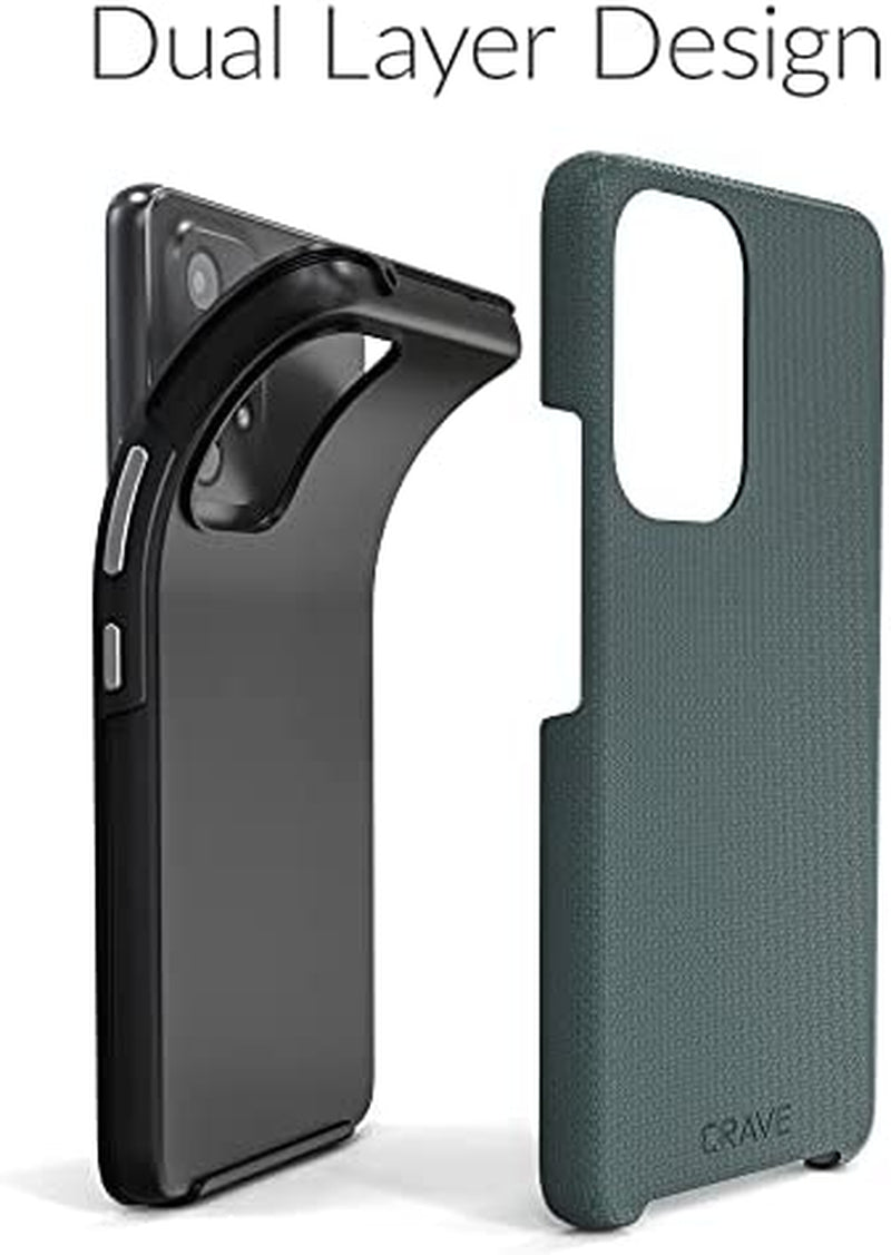 Crave Dual Guard for Samsung Galaxy A53 Case, Shockproof Protection Layer Case 5G - Forest Green  Crave   