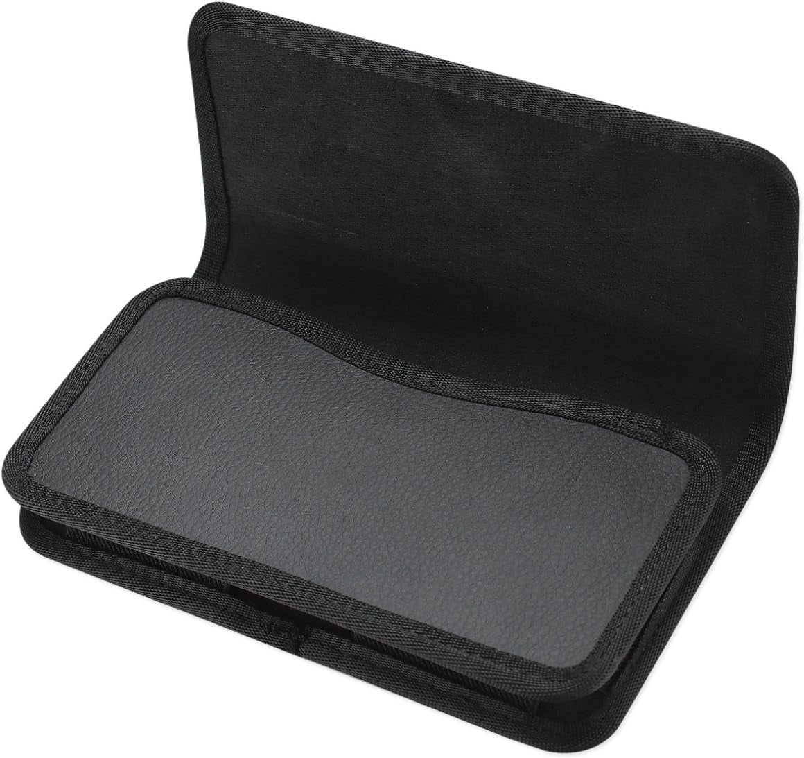 Golden Sheeps Pouch Compatible for LG G6, G5, G4, K10, K8 ,K7 XXL Size Leather Belt Clip Case Cover Holster(Phone with Large Thick / Battery / Heavy Duty Case On)-Black  BNY-WIRELESS   