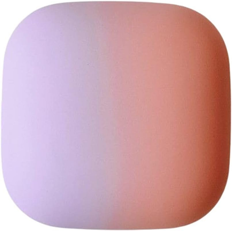 CASEVERSE for Powerbeats Pro Case, Hard PC Shell Gradient Cute Shockproof Protective Case for Powerbeats Pro with Keychain for Boys Girls Teens Kids  CASEVERSE Purple Orange  