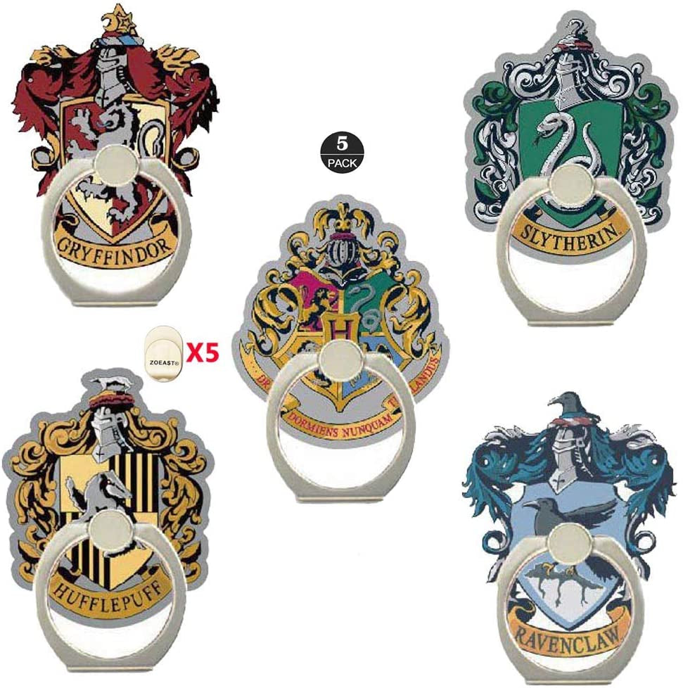 ZOSTLAND 3Pack Moon Guardian Fighter Phone Ring,Universal 360°Adjustable Phone Case Finger Grip Stand Holder Desk Stent Mount Car Hook Compatible with Iphone 13 12 11 MAX X plus Ipad (3Pcs Moon Girl)  ZOEAST 5pcs Magic College Upgrade  