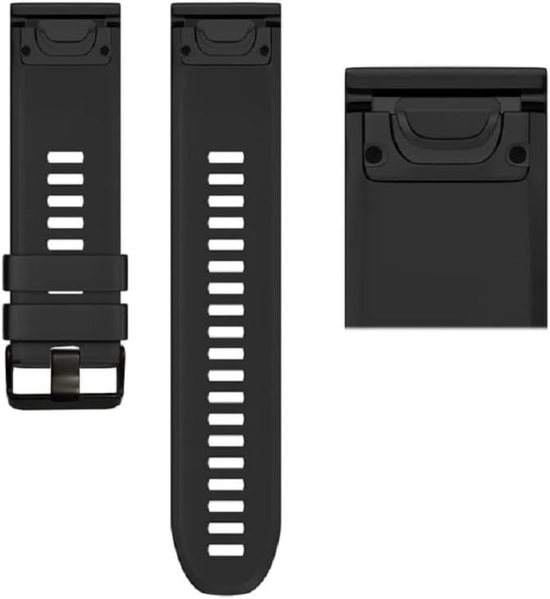 SCHIK Hot 26 22 20Mm Silicone Easy Fit Wrist Band for Garmin Fenix 5X 5 5S plus 3 3HR 6 6S 6X Pro Watch Quick Release Watchband Straps  SCHIK   