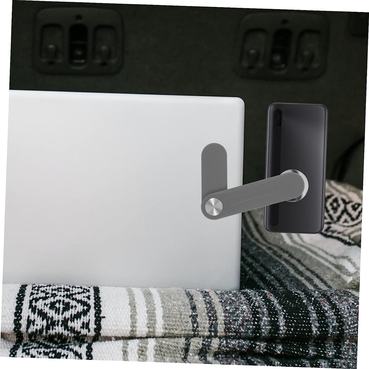 FUNOMOCYA Expand Mobile Phone Bracket Plastic Stand Tablet Laptop Cell Phone Stand for Desk Laptop Phone Holder Magnetic Laptop Phone Mount Phone Side Mount Clip Laptop Arm for Phone Monitor  FUNOMOCYA   