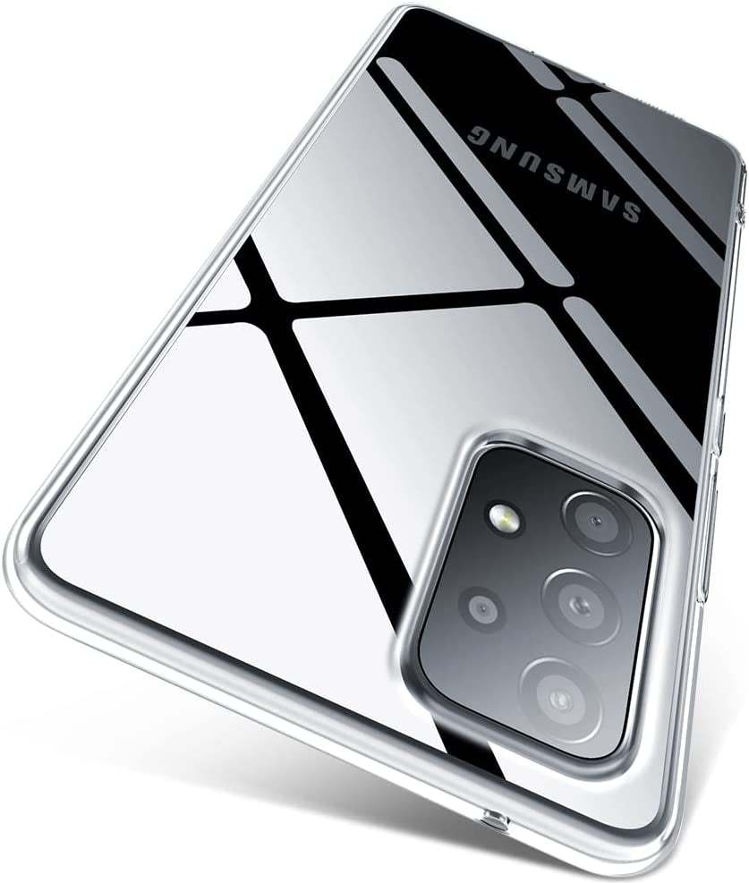 X-Level Samsung Galaxy A53 5G Case Ultra-Thin Slim Fit Soft TPU [Guardian Series] A53 5G Phone Back Cover Light Protective Matte Finish Coating Case Compatible Samsung A53 5G-Gold  pipilu Clear  