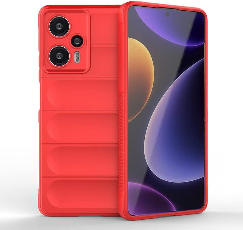 Elubugod Compatible with Xiaomi Redmi Note 12S 4G Case Cover,Tpu Mobile Phone Soft Compatible with Xiaomi Redmi Note 12S 4G 2303CRA44A Case Cover Black  Elubugod Red Compatible With Redmi Note 12 Turbo / Poco F5 5G 