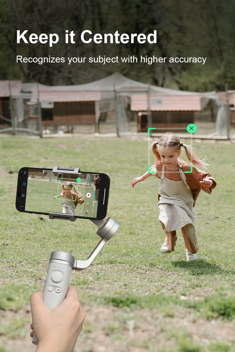 3-Axis Gimbal for Iphone 14 13 12 Pro Max XS X XR Samsung S21 S20 S10 Android, Foldable Handheld Phone Gimbal with Face/Object Tracking, Phone Stabilizer for Video Recording Vlog - FUNSNAP Capture Π  FUNSNAP   