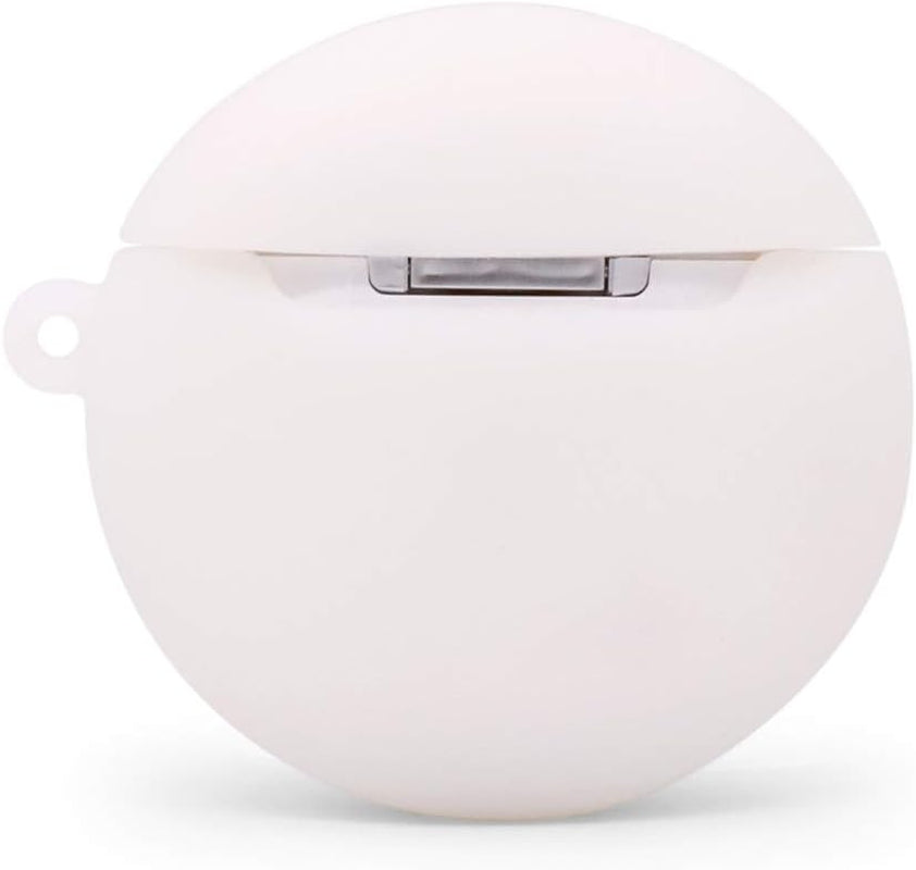 YONOCOSTA Cute Airpods Case, Airpods 2 Case, Cool Funny Noctilucent White Skull Shaped Full Protection Shockproof Soft Silicone Charging Case Cover Skin with Keychain for Airpods 1&2  Yonocosta Inc   