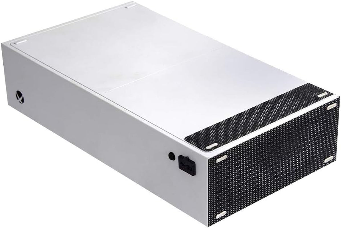 GOTRUTH Series S 7 Silicone Dust Plugs and 4 PVC Meshs Set,Usb HDMI LAN Power Cd-Driver Interface Anti-Dust Cover Dustproof Plug for Xbox Series S Console Accessories-11Pcs (Xbox Series S, Black 2)  wds   