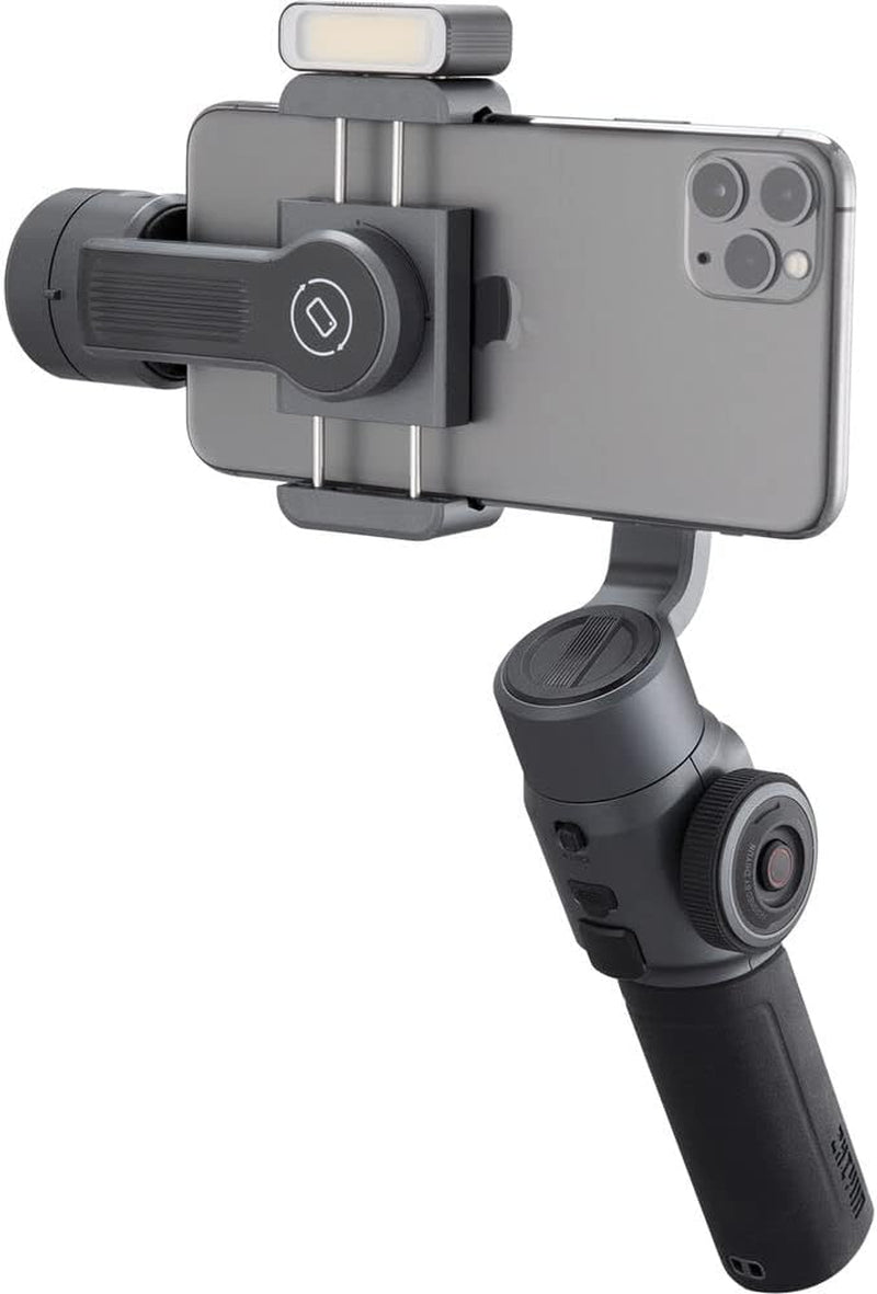 Zhiyun Smooth 5 Combo, Portable Gimbal Stabilizer for Android Iphone, 3-Axis Handheld Smartphone Gimbal, LED Fill Light & Filters, Face Tracking, Vlogging Stabilizer, Youtube Tiktok Video  ZHIYUN   