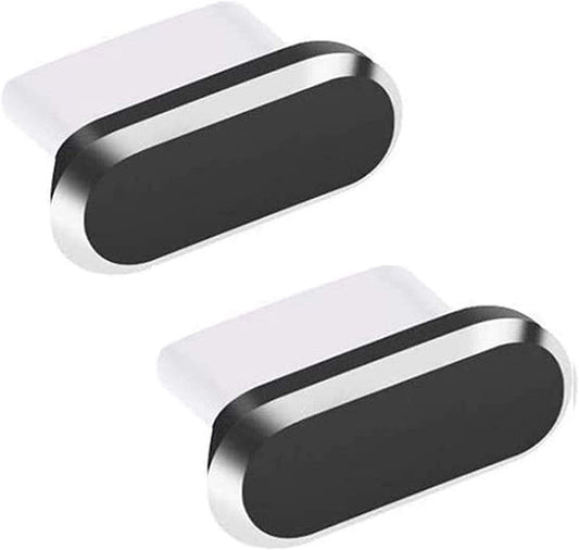 USB Type C anti Dust Plug,Dfsucces USB C Port Plug Dust Caps Compatible for Type C Charging Port,Anti-Dust Pluggy for Type C Devices as Micro USB Android Models(2Pack,Black)  DFsucces   