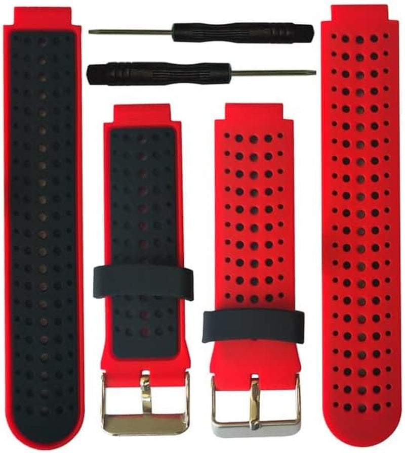 SAWIDEE Fashion Bands for Garmin Forerunner 220 Watch Band Silicone Bracelet for Forerunner 230/620/630/735XT/235 Lite Replacement Strap  SAWIDEE D For Forerunner 230 