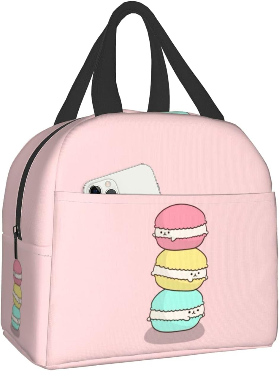 Fashion Blue and White Patchwork Lunch Box Insulated Cooler Lunch Tote Bag Travel Picnic Durable Shopping Reusable Waterproof Bags for Women  carati   