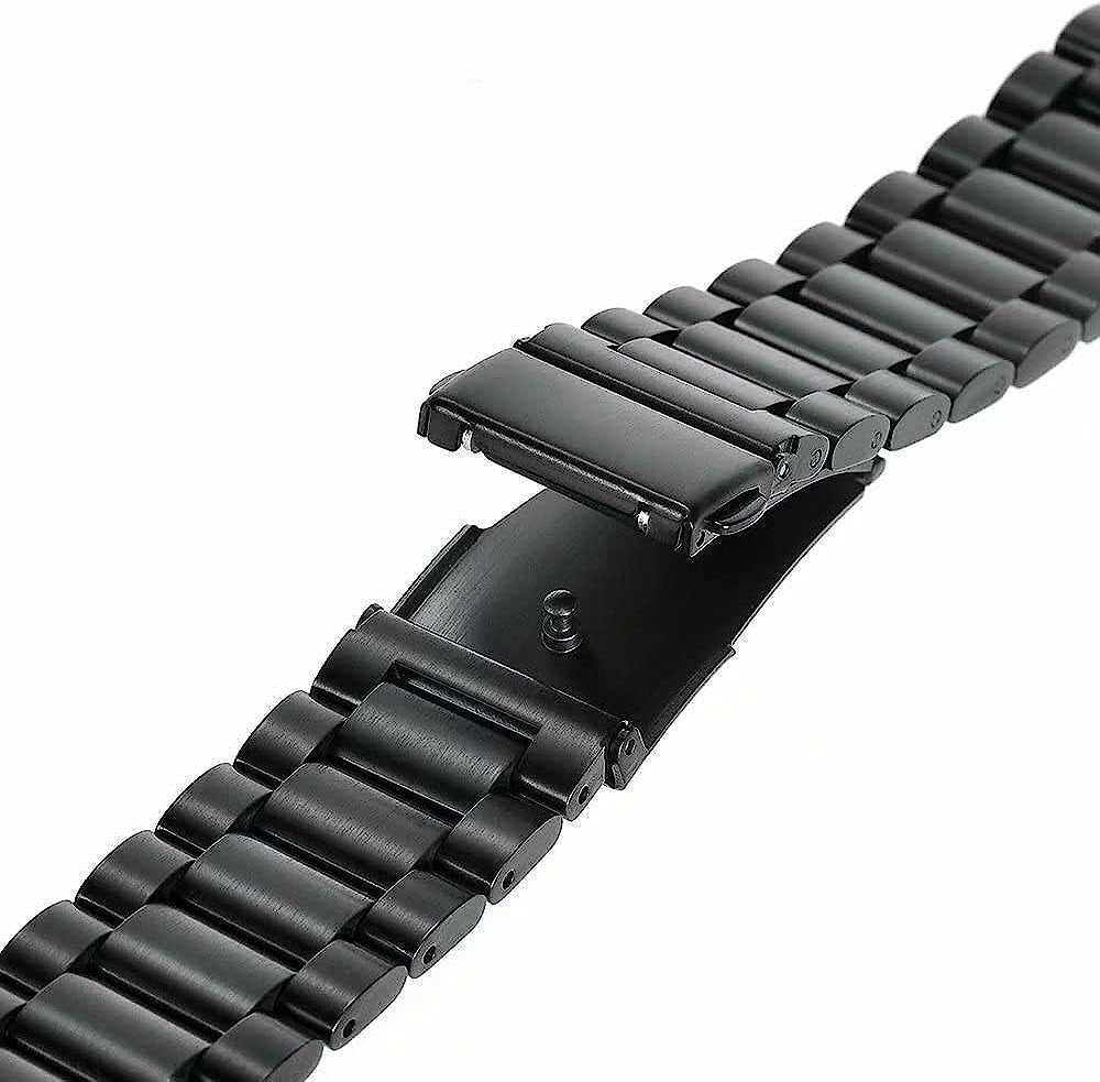 INFRI Watch Strap for Garmin Venu 2 2S SQ Stainless Steel Wristband Straps Band for Garmin Vivoactive 4S 4 3 Forerunner 245 645 Correa  INFRI   