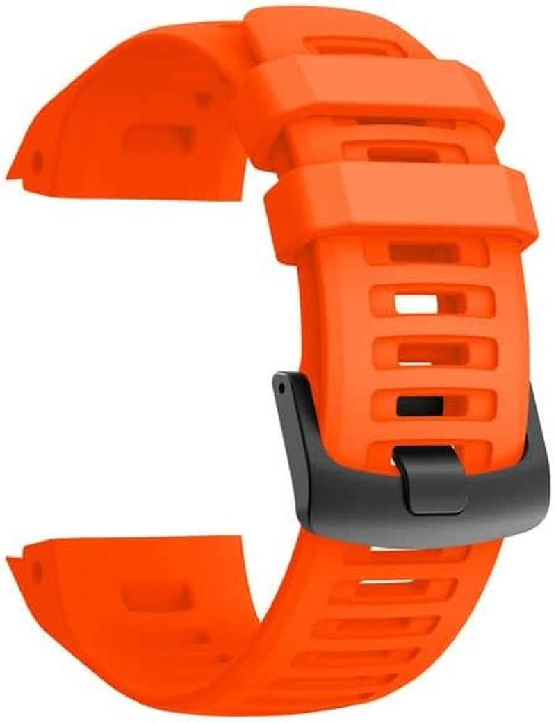 EZZON Silicone Smart Watch Band Straps for Garmin Instinct Watch Replacement Wriststrap Instinct Tide/Esports/Solar/Tactical Wristband  EZZON B For Instinct Tactical 