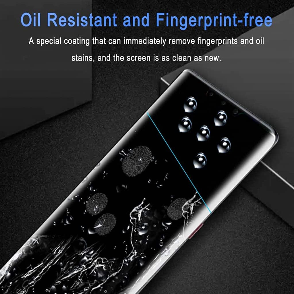 Micger Galaxy S20 Screen Protector 【2+2 Pack】 with 2 Pack Camera Lens Protector, Compatible Fingerprint, 3D Glass Full Coverage 9H Hardness Tempered Glass Screen Protector for Samsung Galaxy S20 5G  Micger   