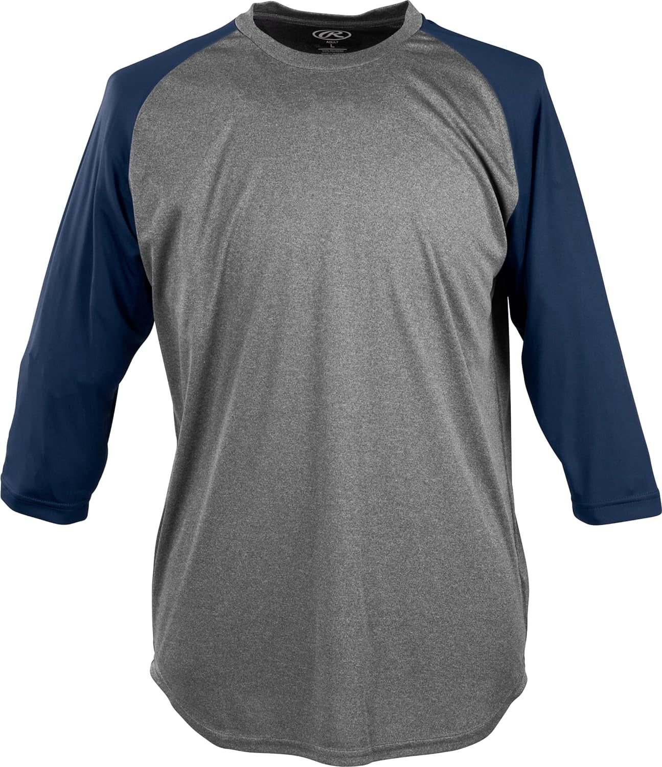 Rawlings 3/4 Sleeve Shirt | Youth Sizes | Multiple Colors  Rawlings Graphite/Navy Large 